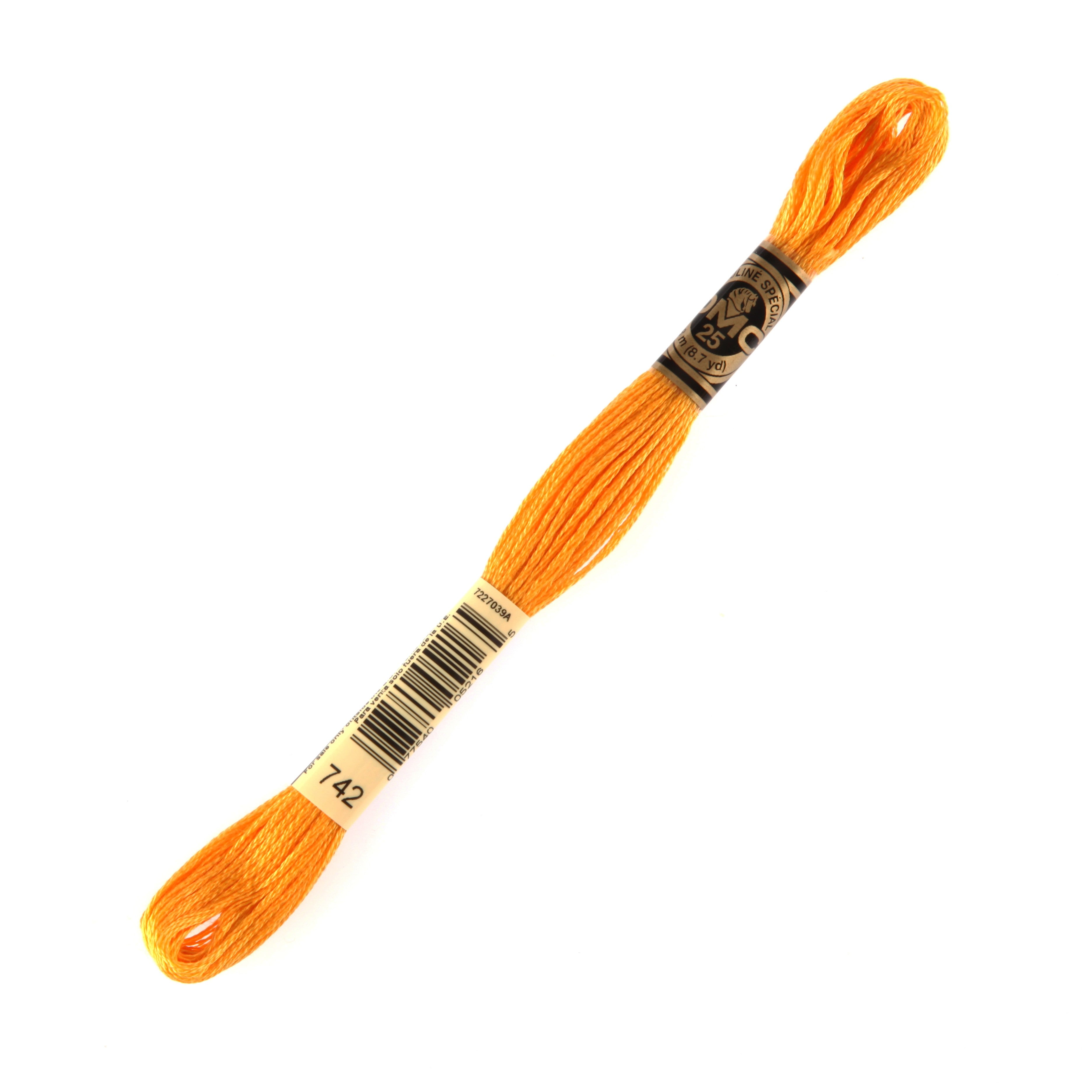 Dmc Muline Special 8 m Turuncu Nakış İpliği - 742